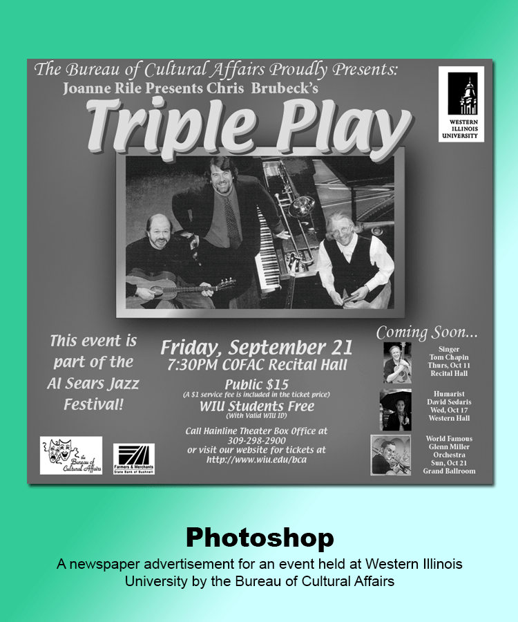 Matted Tripleplay Advertisement